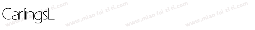 Carlings Light字体转换